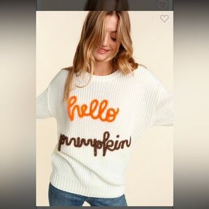 NEW! Women’s Hello Pumpkin Sweater!